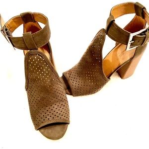 Army Green high heels